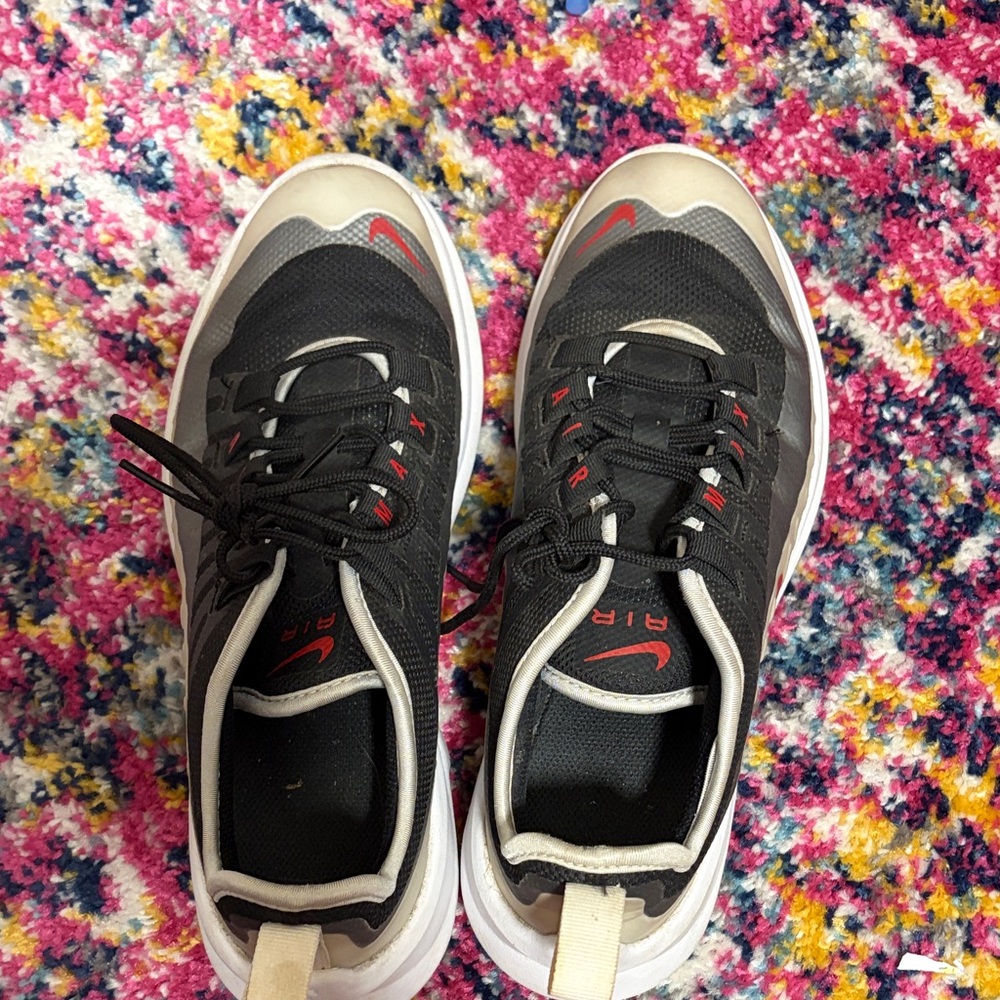 Nike Black and Cream Athletic Shoes